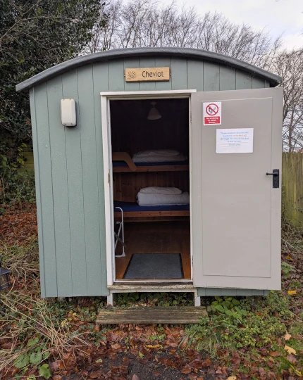 Cheviot Hut Closed